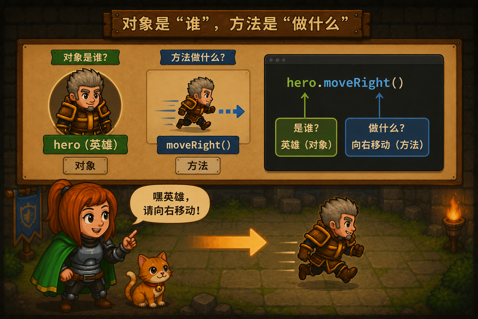 CodeCombat 方法的定义 - codecombat.cn