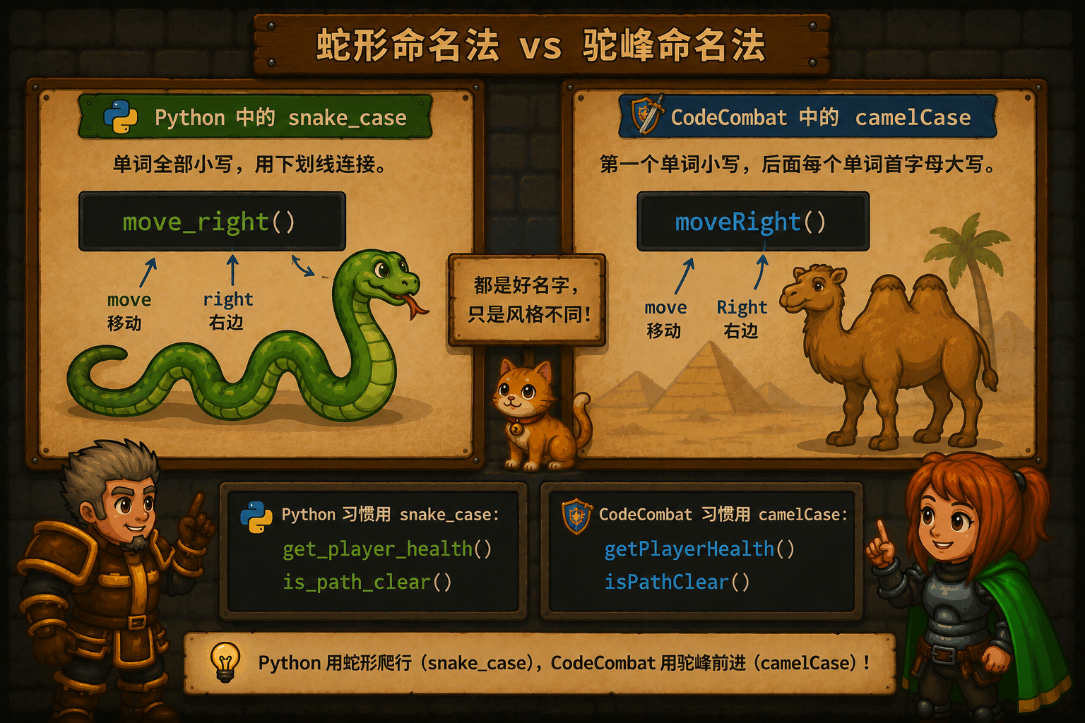 CodeCombat 方法命名规范1 - codecombat.cn