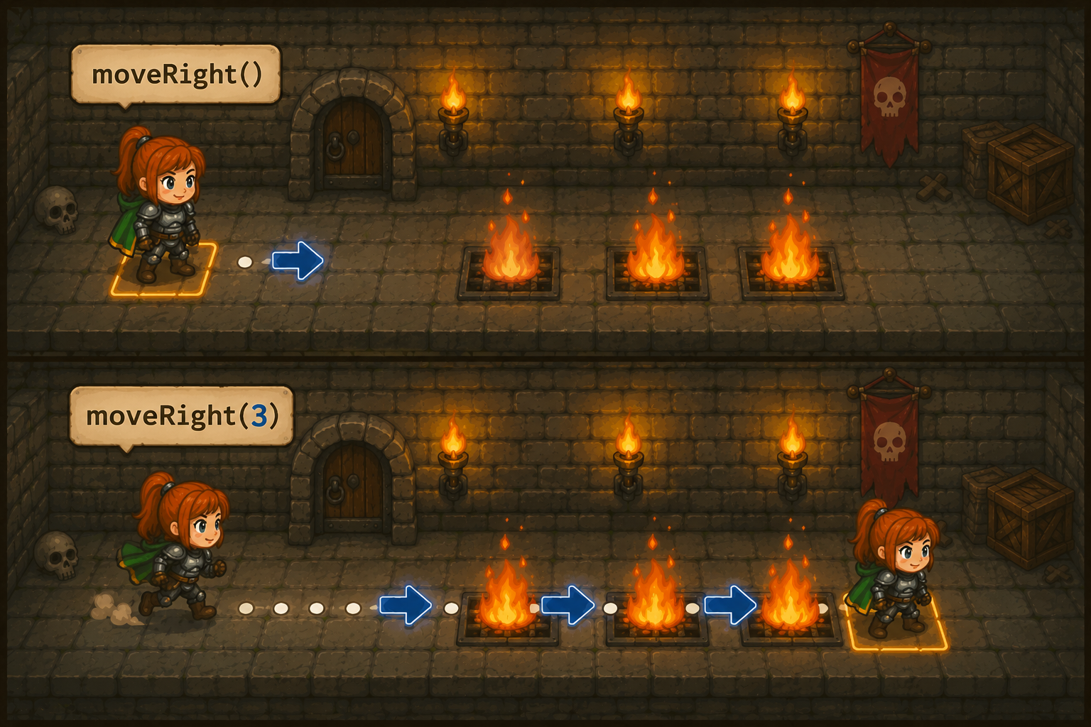 CodeCombat 参数改变行为 - codecombat.cn