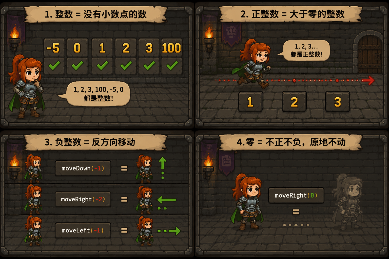 CodeCombat 整数的定义 - codecombat.cn