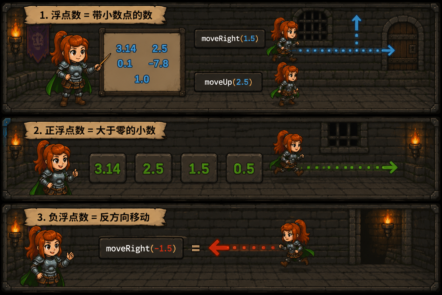 CodeCombat 浮点数定义 - codecombat.cn
