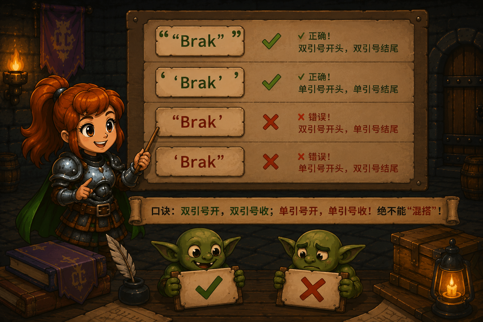 CodeCombat 引号配对规则 - codecombat.cn