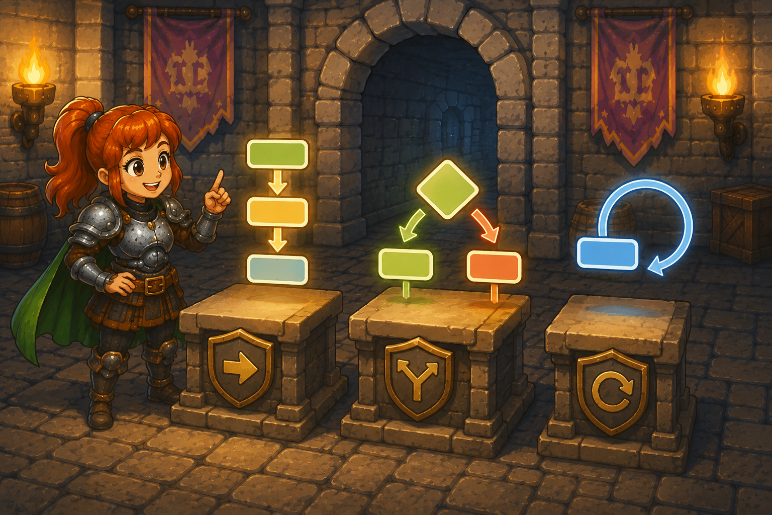 CodeCombat 三种控制结构 - codecombat.cn