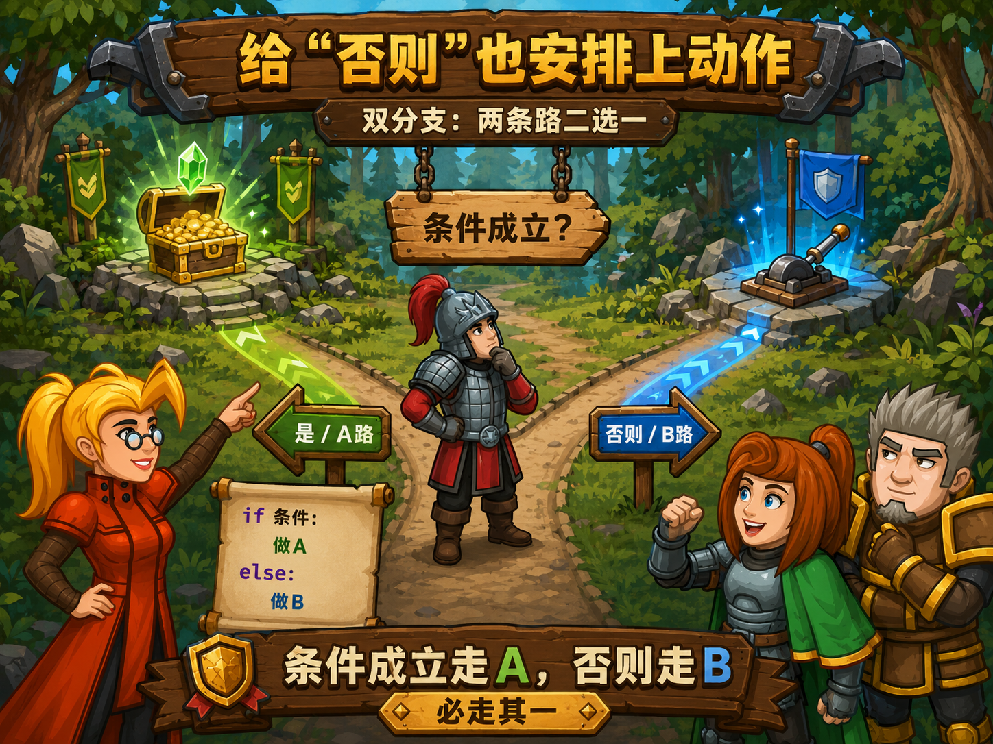 CodeCombat 双分支：两条路二选一 - codecombat.cn