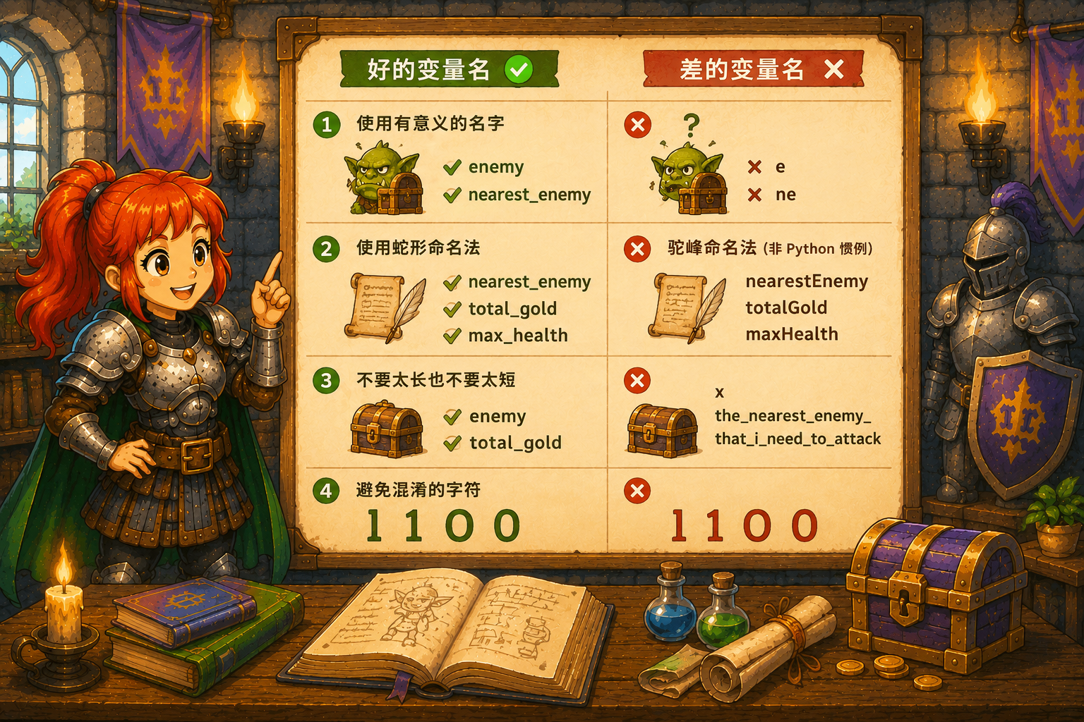 CodeCombat 命名最佳实践 - codecombat.cn
